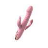 Triple stimulateur rose pour plaisir intense, boutique HappyGalaxy