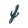 Sextoy triple stimulation vert canard élégant, disponible sur HappyGalaxy