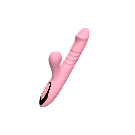 Vue du Triple Stimulateur Ibeyy rose - design ergonomique et élégant