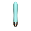 Vibromasseur bleu menthe double moteur, un compagnon élégant pour explorer tes sensations en toute confiance.