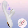 Animation du stimulateur montrant les vibrations internes et la succion clitoridienne